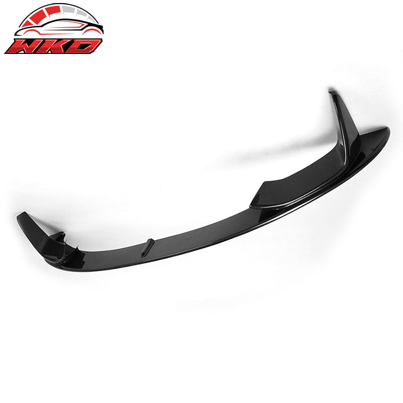 Fits 15-20 BMW F80 F82 M3 Performance Style Front Bumper Lip Matte Carbon Fiber