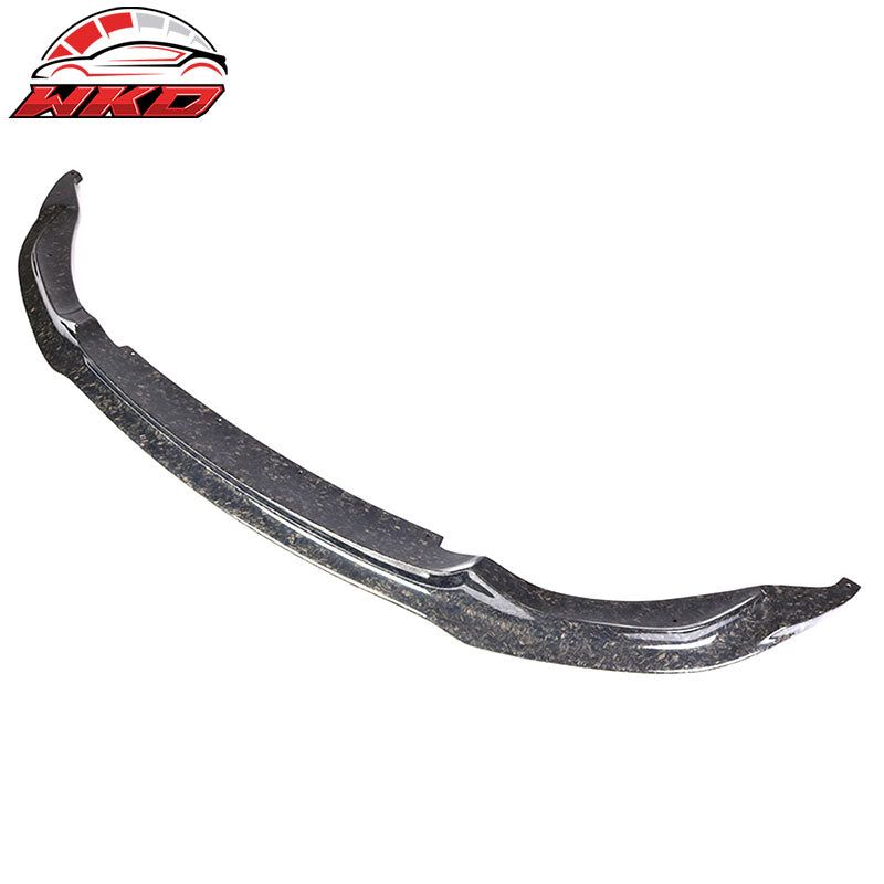 Fits 15-20 BMW M3 F80 M4 F82 F83 V Style Front Bumper Lip Forged Carbon Fiber