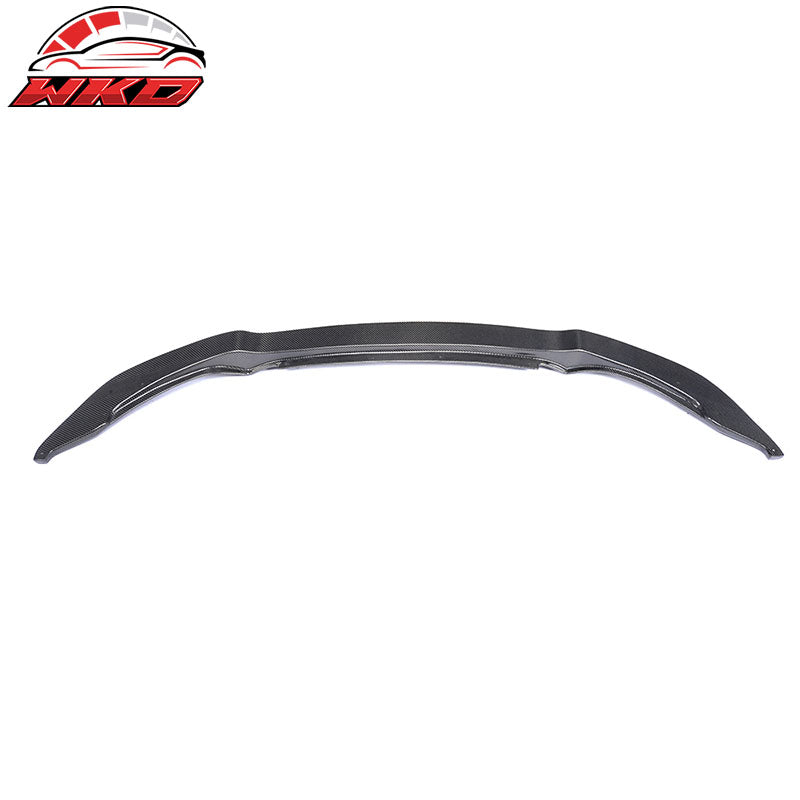 Fit 15-20 BMW M3 F80 M4 F82 F83 V Style Front Bumper Lip Spoiler Carbon Fiber CF