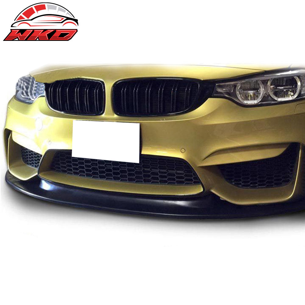 Fits 15-20 BMW F80 M3 F82 M4 GT Style Front Bumper Chin Lip PU