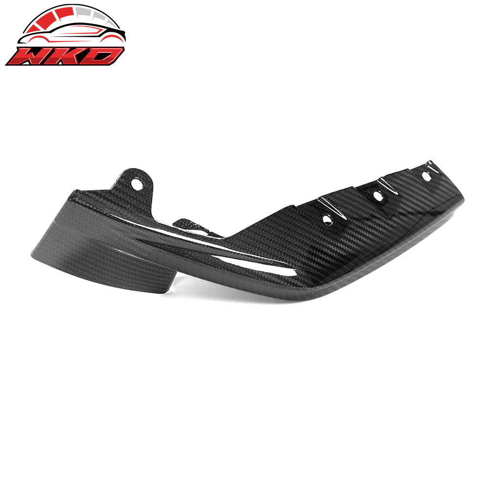 Dry Carbon Fiber Fit 21-25 G80 M3 G82 G83 M4 OE Style Front Bumper Lip Splitters
