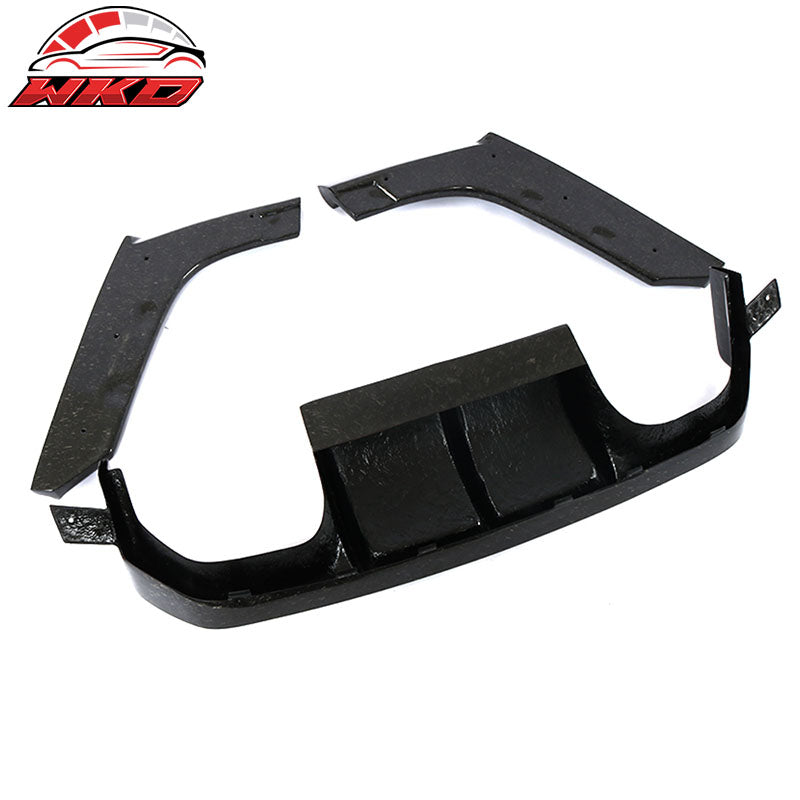 Fit 15-20 F80 M3 F82 M4 V Rear Diffuser Forged Matte Carbon Fiber