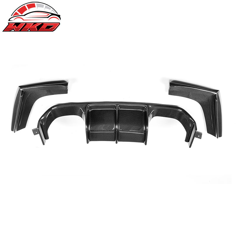 Wholesale 15-20 BMW M3 F80 M4 F82 F83 V Style Rear Bumper Diffuser Carbon Fiber CF