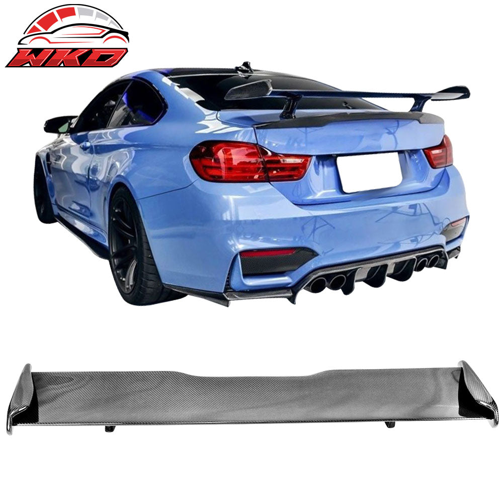 Fits 15-21 BMW F80 M3 F82 F83 M4 F87 M2 F30 M-Performance Style Trunk Spoiler CF