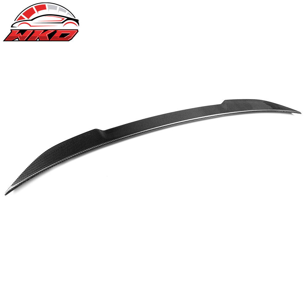 Fits 21-26 BMW G80 M3 CS Style Rear Trunk Spoiler Wing Lid Carbon Fiber CF