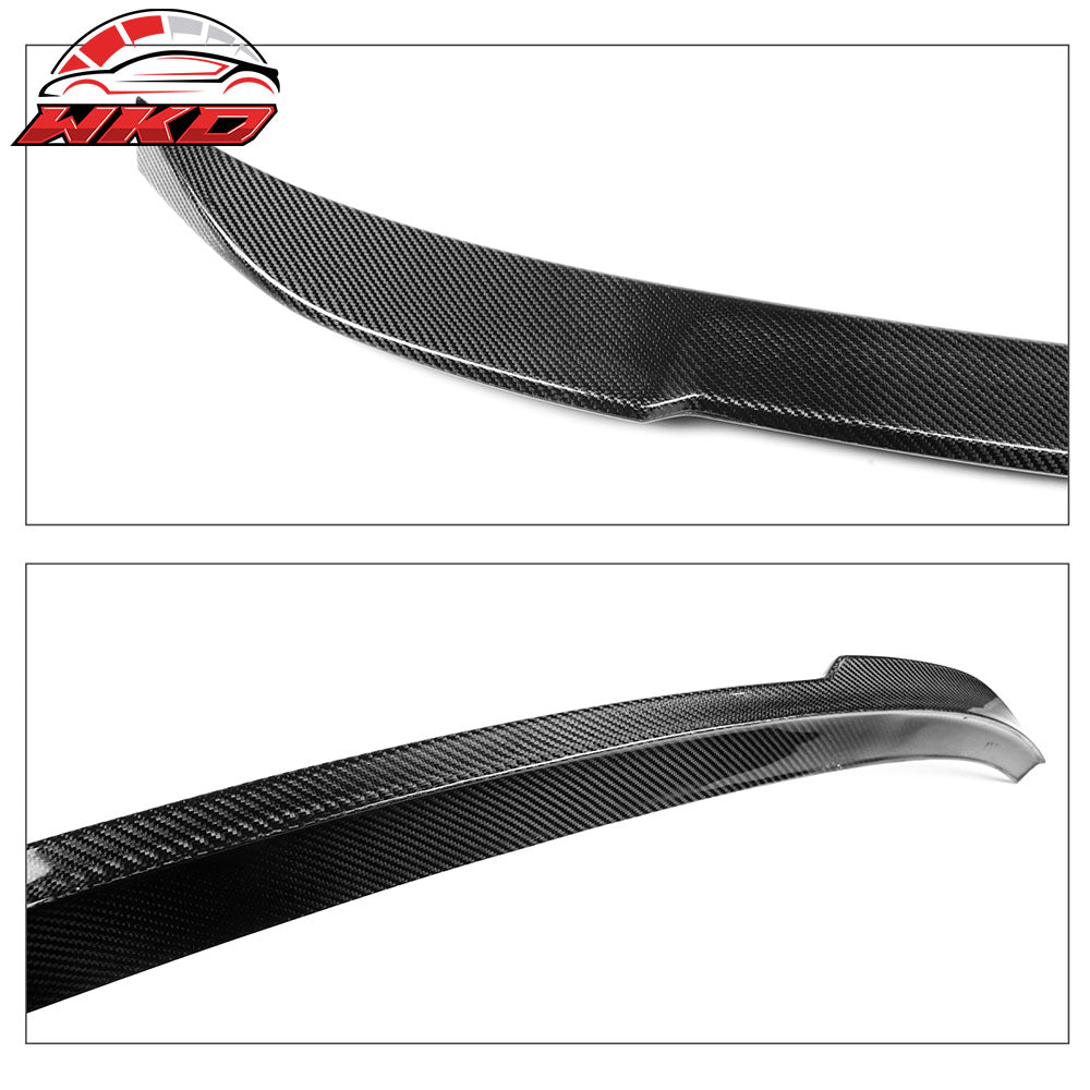 Fits 21-26 BMW G80 M3 CS Style Rear Trunk Spoiler Wing Lid Carbon Fiber CF