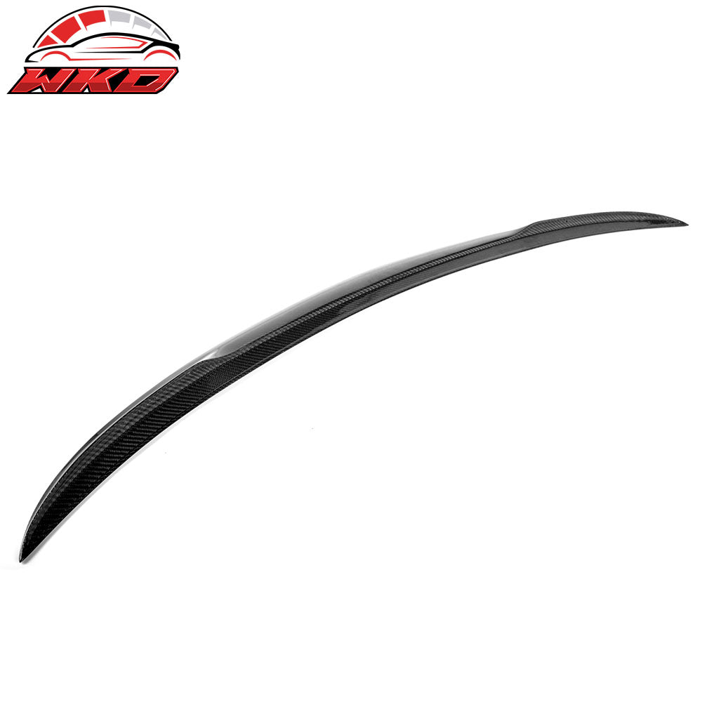 Fits 21-26 BMW G80 M3 Performance Style Rear Trunk Spoiler Wing Carbon Fiber CF