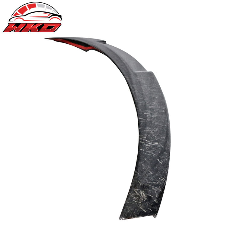 Fits 15-20 BMW F82 M4 V Style Trunk Spoiler Forged Carbon Fiber