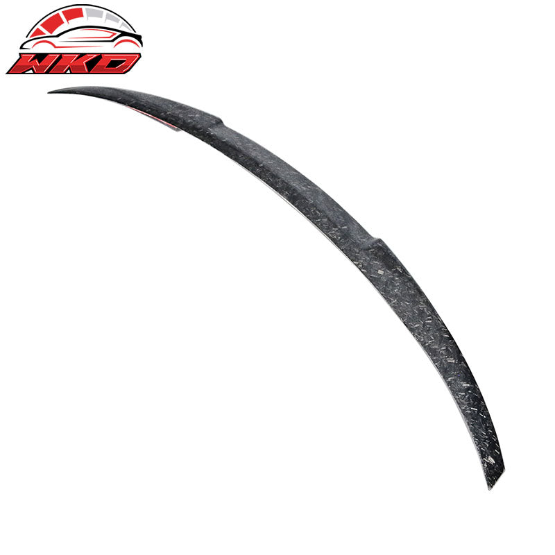 Fits 15-20 BMW F82 M4 V Style Trunk Spoiler Forged Carbon Fiber