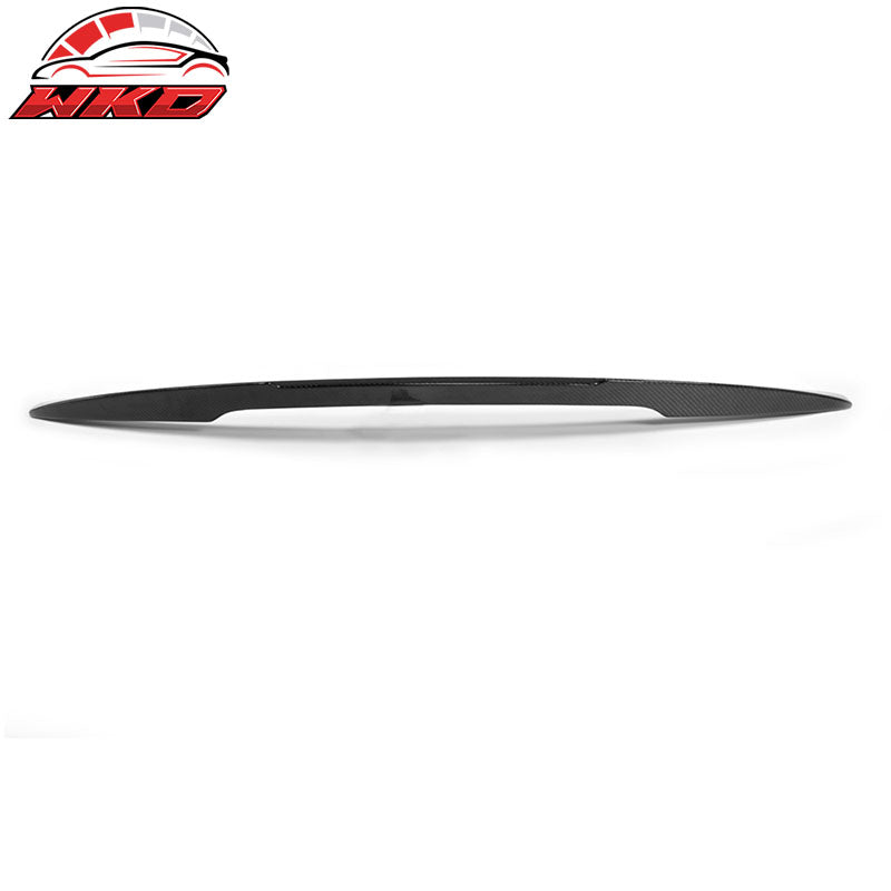 Fits 15-20 BMW M4 F82 Coupe V Style Trunk Spoiler Wing - Matte Carbon Fiber