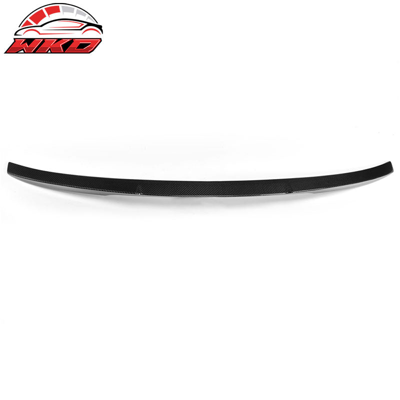 Fits 15-20 BMW M4 F82 Coupe V Style Trunk Spoiler Wing - Matte Carbon Fiber