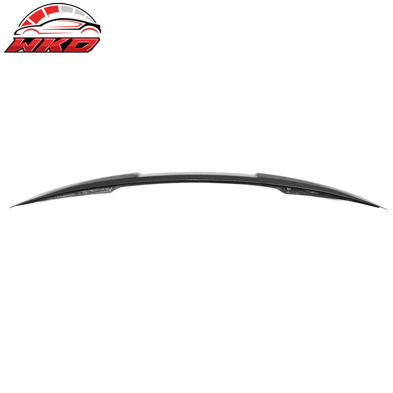 Fits 15-20 BMW M4 F82 Coupe V Style Trunk Spoiler Carbon Fiber CF