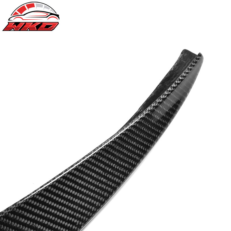 Fits 15-20 BMW M4 F82 Coupe V Style Trunk Spoiler Carbon Fiber CF