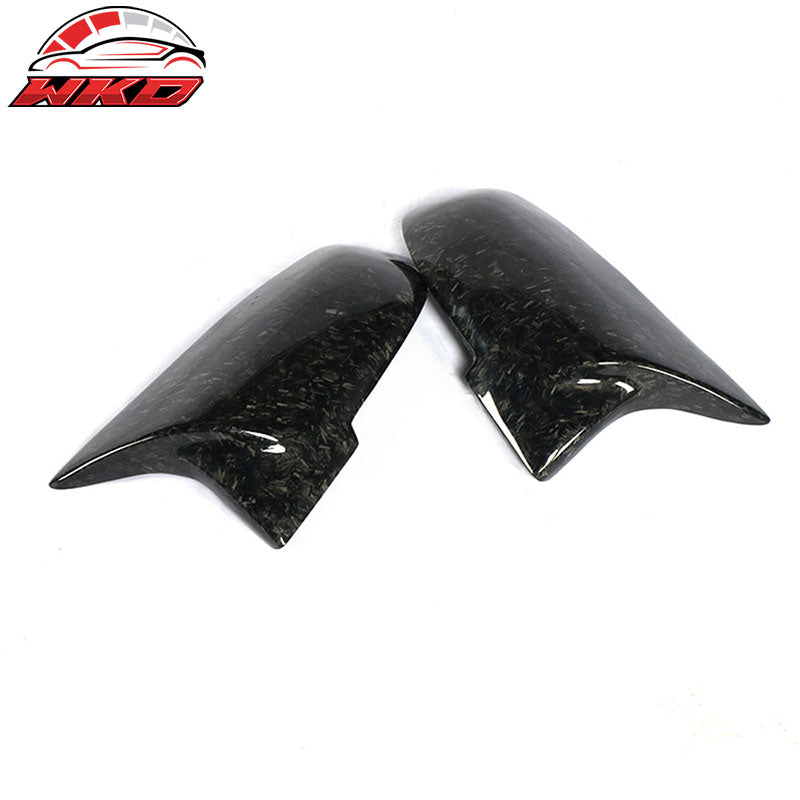 Fits BMW F20 F22 F31 F35 F34 X1 F32 F30 Mirror Cover Matte Forged Carbon Fiber