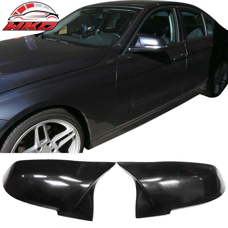 Fits E84 F20 F21 F23 F30 OE Replacement MSports Upgrade Matte Black Mirror Cover