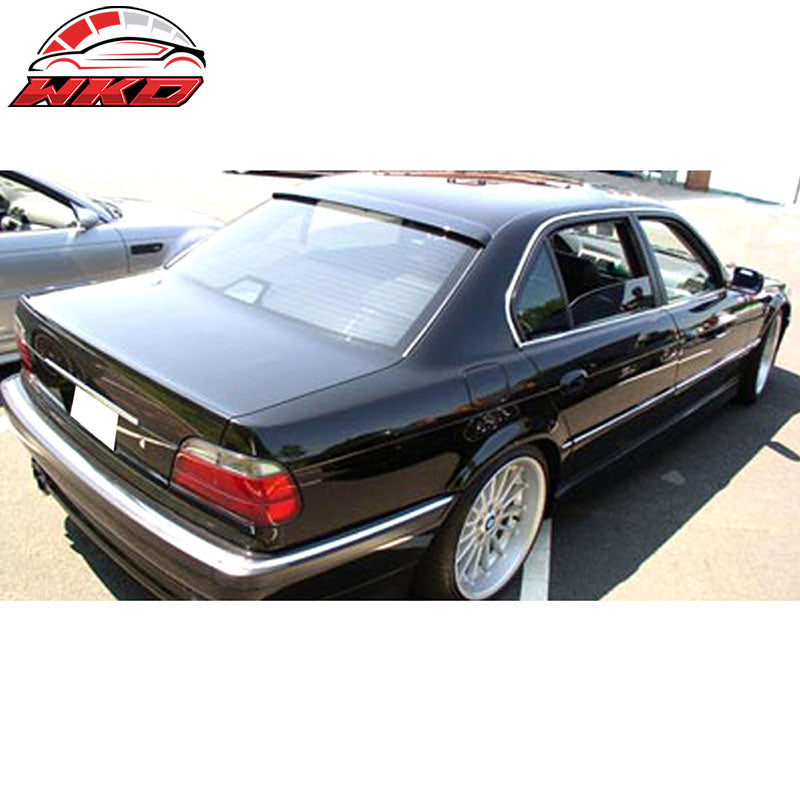 Fits 95-01 BMW 7 Series E38 Sedan AC Style Rear Roof Spoiler Wing ABS Unpainted