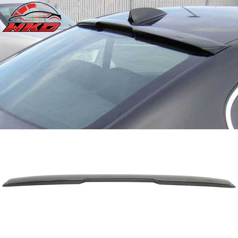 Fits 04-10 BMW E60 5-Series Sedan AC Style Rear Roof Spoiler Wing Unpainted ABS