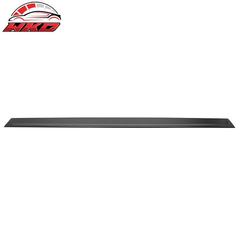 Fits 11-16 BMW F10 5 Series Sedan 3D Style Rear Roof Spoiler ABS Unpainted Black