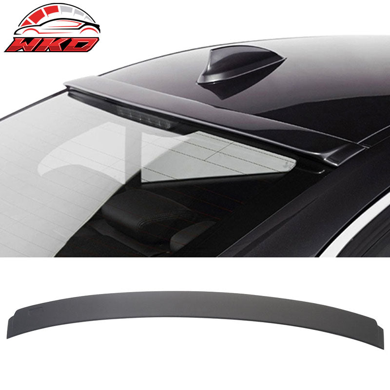 Wholesale 12-18 BMW F30 3-Series Sedan AC Style Rear Roof Spoiler ABS Unpainted Black