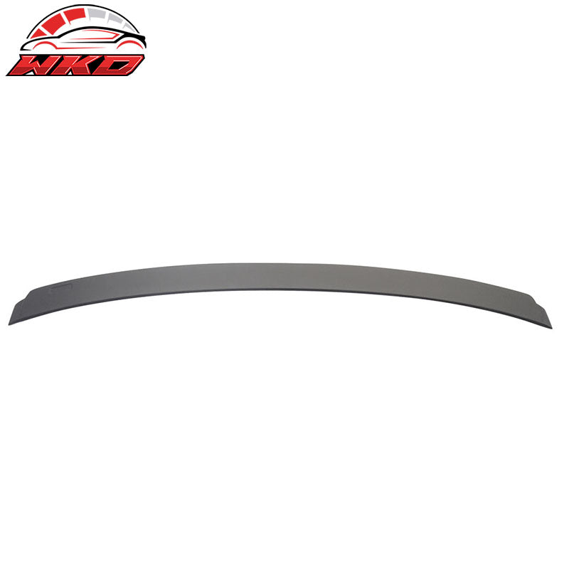 Fits 12-18 BMW F30 3-Series Sedan AC Style Rear Roof Spoiler ABS Unpainted Black