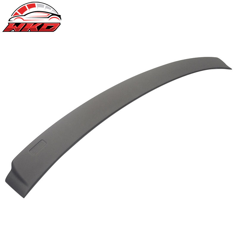 Fits 12-18 BMW F30 3-Series Sedan AC Style Rear Roof Spoiler ABS Unpainted Black