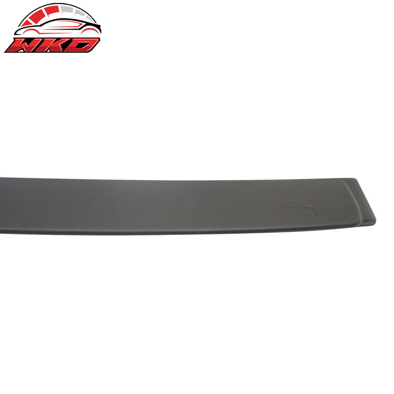 Fits 12-18 BMW F30 3-Series Sedan AC Style Rear Roof Spoiler ABS Unpainted Black