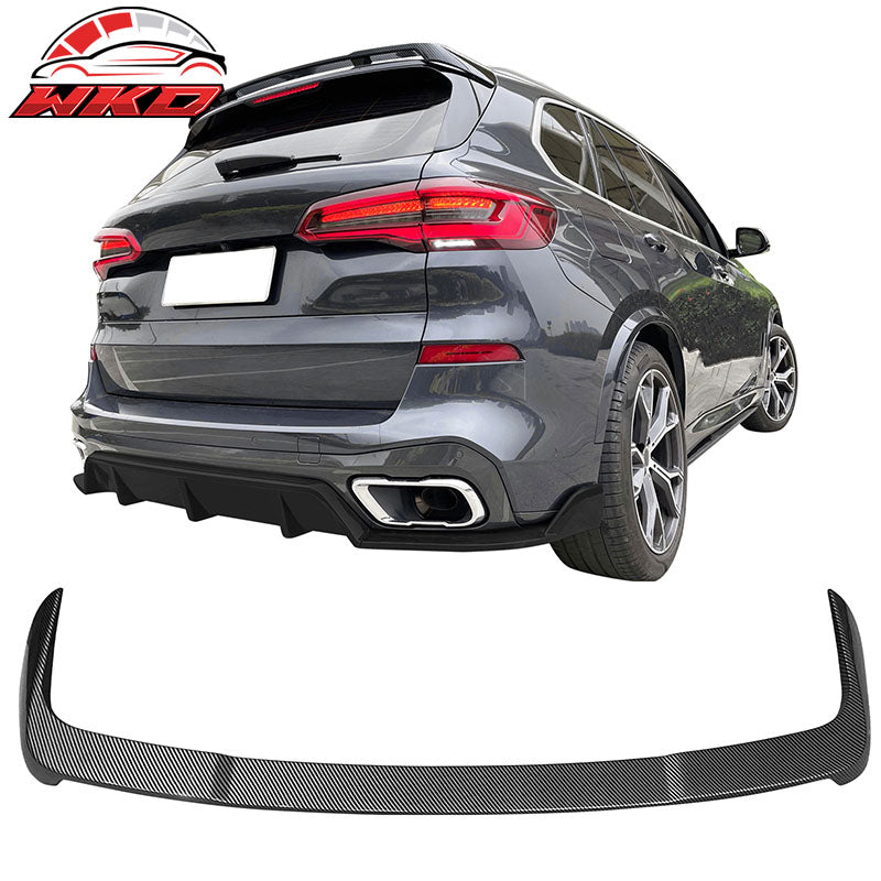 Wholesale 19-25 BMW G05 X5 HM Style Rear Roof Spoiler Wing ABS Carbon Fiber Print
