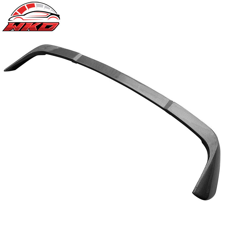 Fits 19-25 BMW G05 X5 HM Style Rear Roof Spoiler Wing ABS Carbon Fiber Print