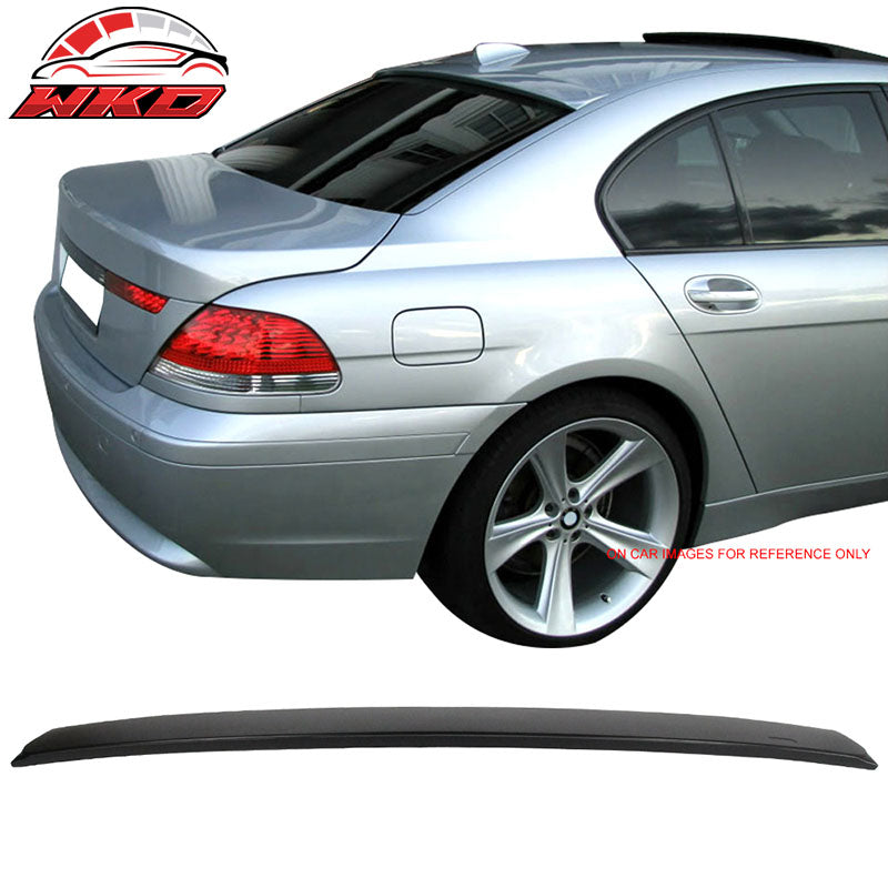 Rear Roof Window Spoiler Wing Fits 02-08 BMW E65 E66 7-Series ABS Unpainted