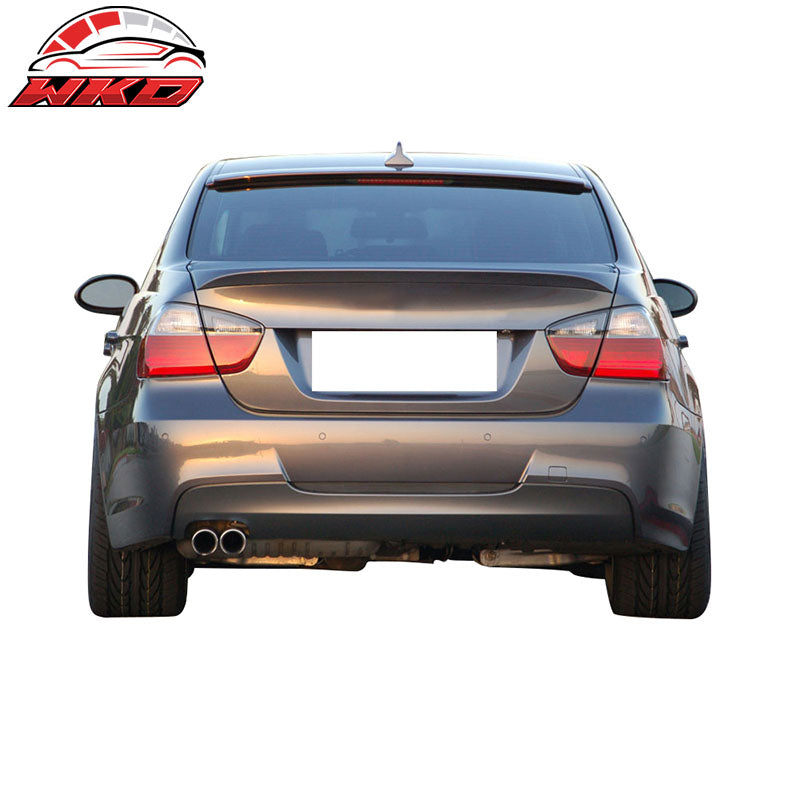 Fits 06-11 BMW 3 Series E90 Sedan 4Dr AC Style Rear Roof Window Spoiler Wing ABS