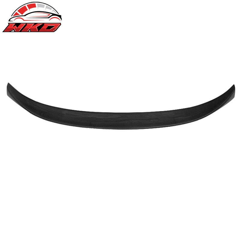 Fits 15-19 BMW X6 F16 Rear Trunk Lid Spoiler Wing Matte Carbon Fiber P-2 Style