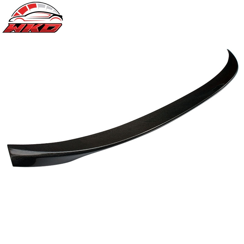 Fits 15-19 BMW X6 F16 Rear Trunk Lid Spoiler Wing Matte Carbon Fiber P-2 Style