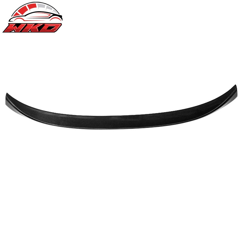 Fits 15-19 BMW X6 F16 Rear Trunk Lid Spoiler Wing Matte Carbon Fiber P-2 Style
