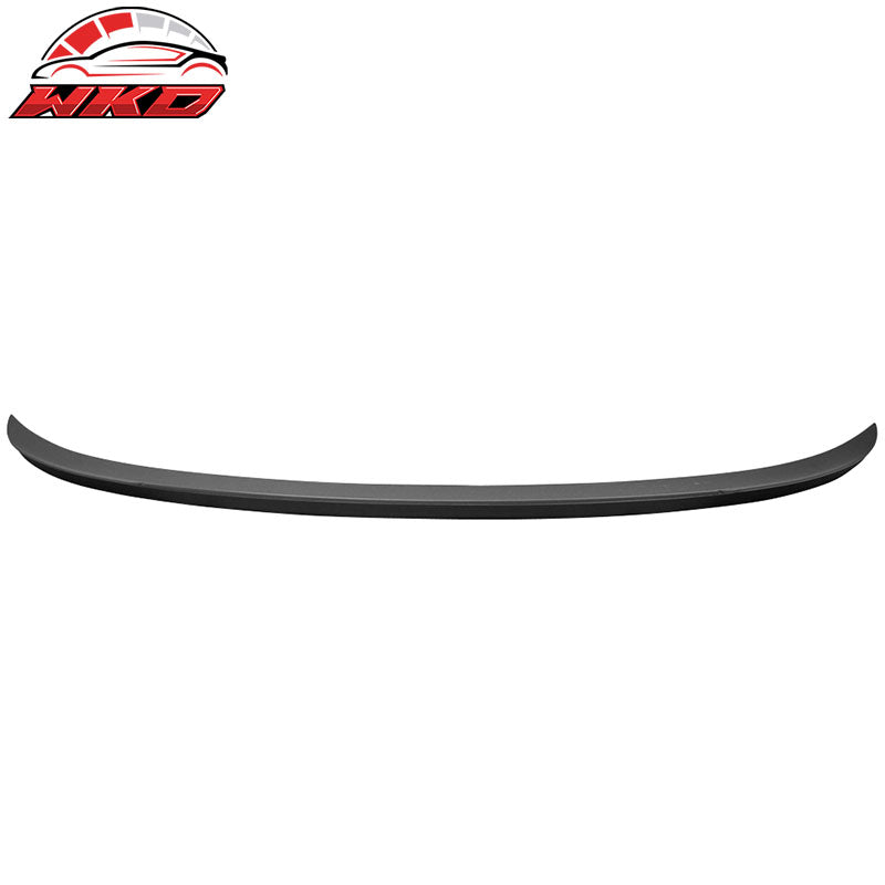 Fits 12-18 BMW F12 6 Series Convertible V Style Rear Trunk Spoiler Lip Unpainted