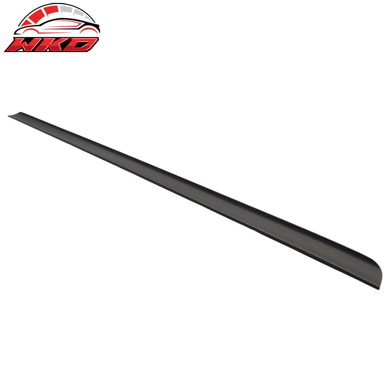 Fits 97-03 BMW 5 Series E39 Unpainted Black PU Flexible Rear Trunk Spoiler
