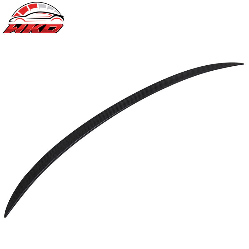 Fits 06-11 BMW E90 3-Series Sedan M3 Style Rear Trunk Spoiler Carbon Fiber CF