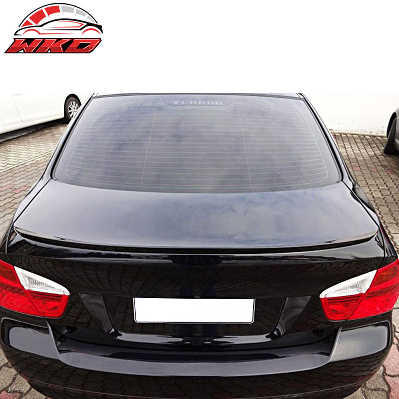Fits 06-11 BMW E90 3-Series Sedan M3 Style Rear Trunk Spoiler Carbon Fiber CF