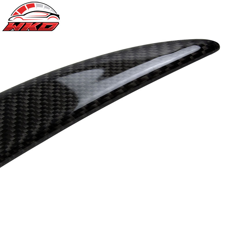 Fits 06-11 BMW E90 3-Series Sedan M3 Style Rear Trunk Spoiler Carbon Fiber CF