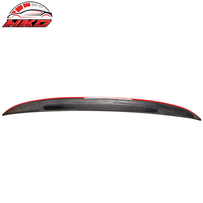Fits 07-13 BMW 3 Series E92 M3 Performance Rear Trunk Spoiler Matte Carbon Fiber