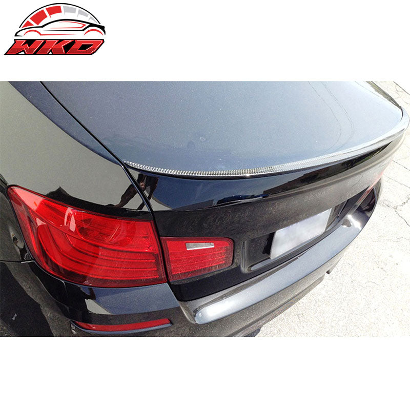 Fits 11-16 BMW F10 5-Series M5 Style Sedan Rear Trunk Spoiler Carbon Fiber CF