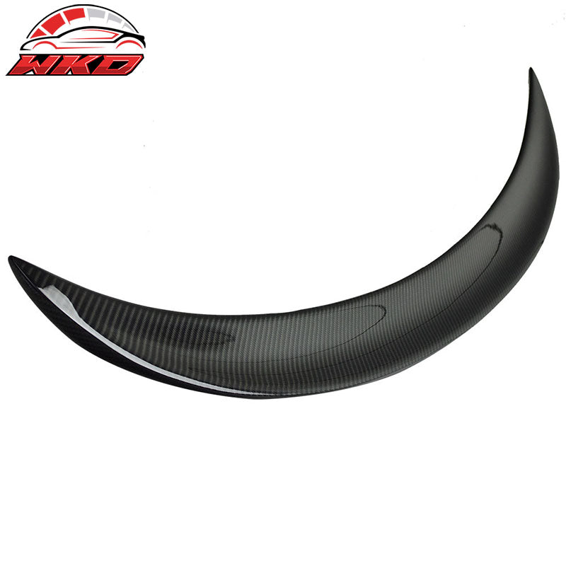 Fits 06-11 BMW E90 3-Series Performance Style Rear Trunk Spoiler Carbon Fiber CF