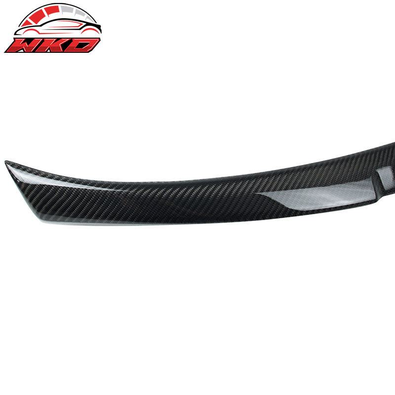 Fits 14-21 BMW F22 2 Series Coupe M4 Style Rear Trunk Spoiler Matte Carbon Fiber