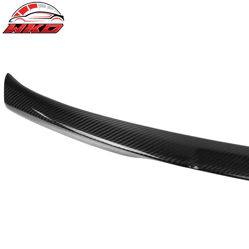 Fits 14-21 BMW F22 2 Series Coupe M4 Style Rear Trunk Spoiler Matte Carbon Fiber