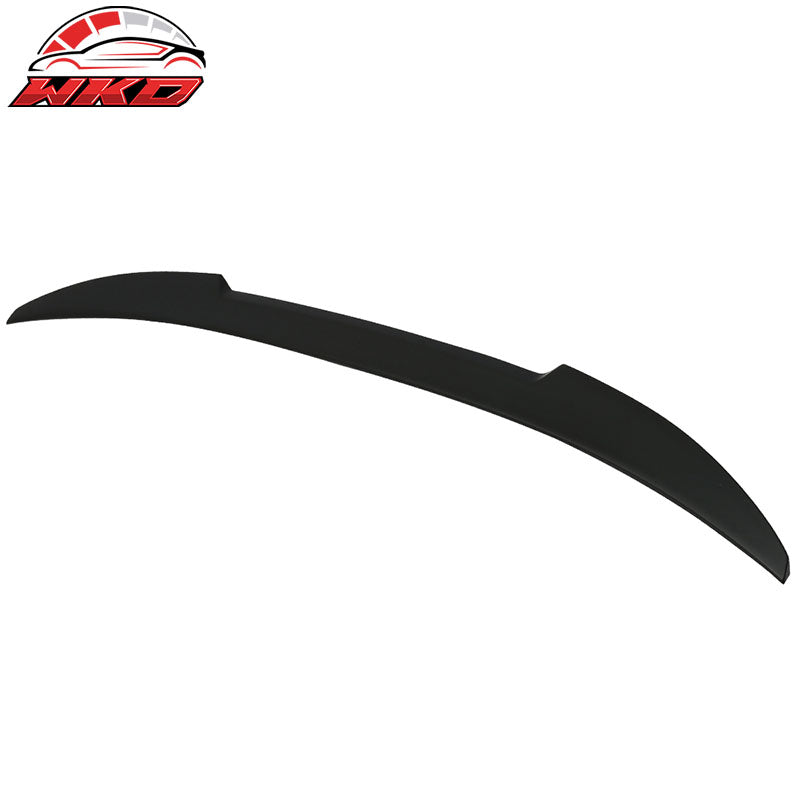 Fits 17-23 BMW 5 Series G30 Sedan M4 V Style Rear Trunk Spoiler ABS Unpainted