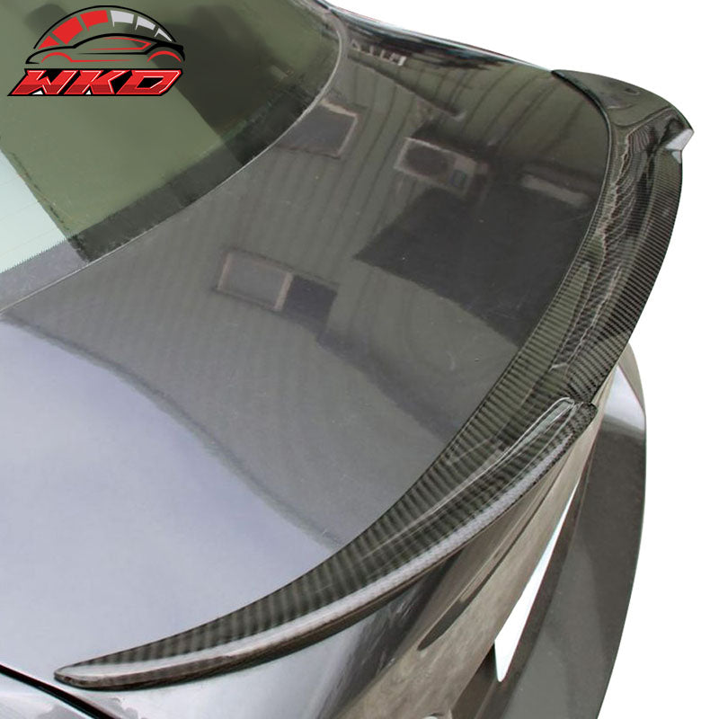 Fits 07-13 BMW 3 Series E92 Coupe M4 Style Real Carbon Fiber Rear Trunk Spoiler
