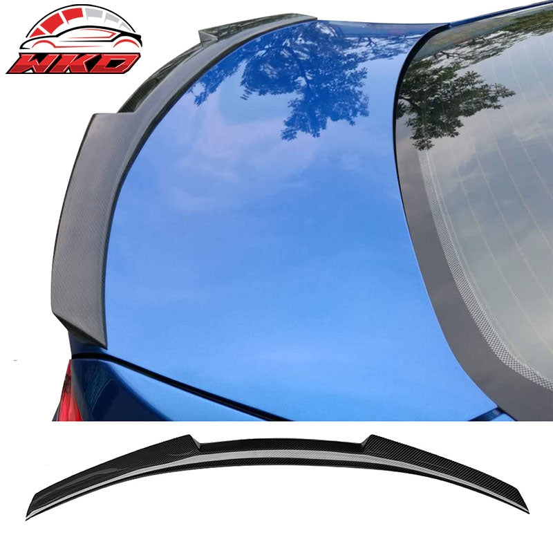 Wholesale 11-17 BMW 5-Series F10 M4 Style Real Carbon Fiber Rear Trunk Spoiler - CF