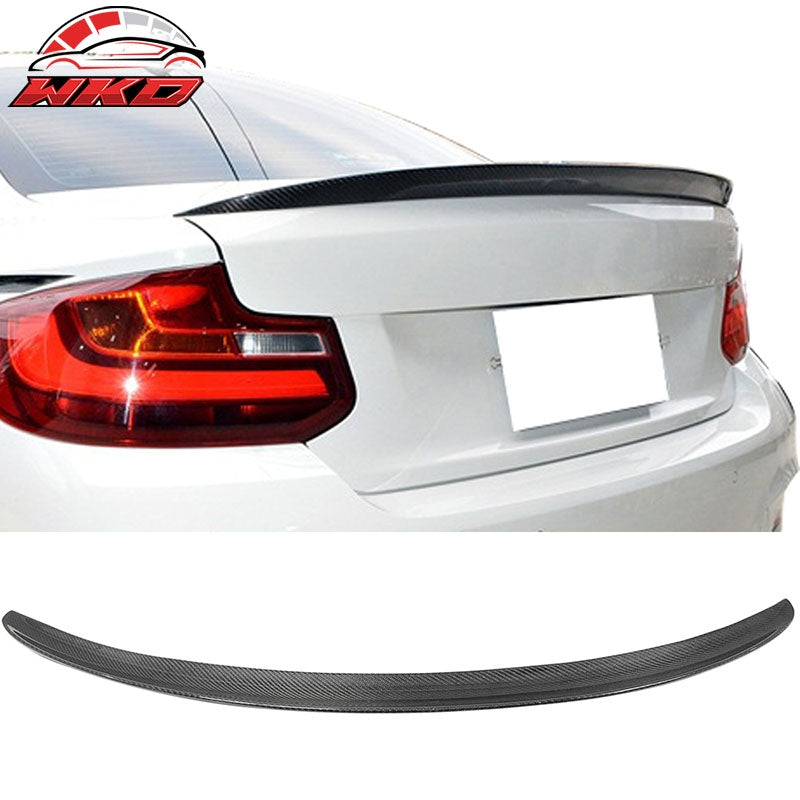Fits 14-21 BMW 2 Series F22 Performance Style Rear Trunk Spoiler Carbon Fiber CF