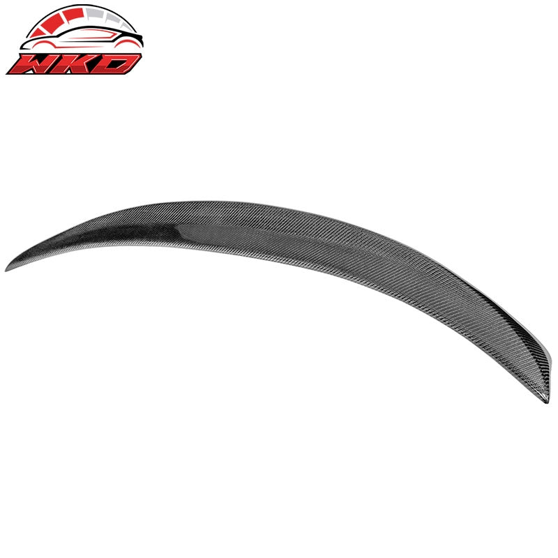 Fits 12-18 BMW 3-Series F30 CSL Style Rear  Trunk Spoiler - Matte Carbon Fiber