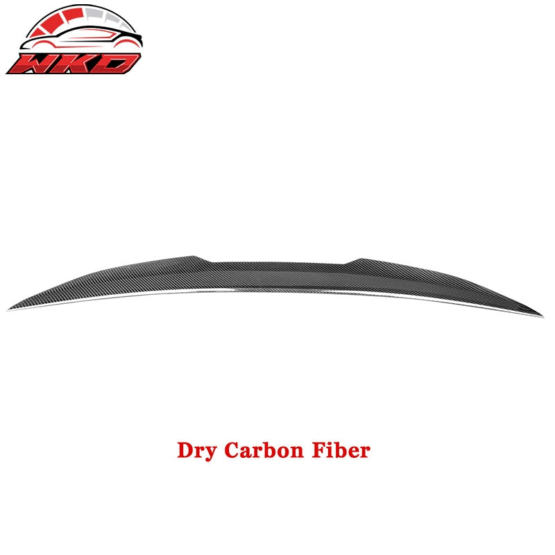 Dry Carbon Fiber Fits 14-20 BMW 4-Series F32 Coupe PSM Style Rear Trunk Spoiler