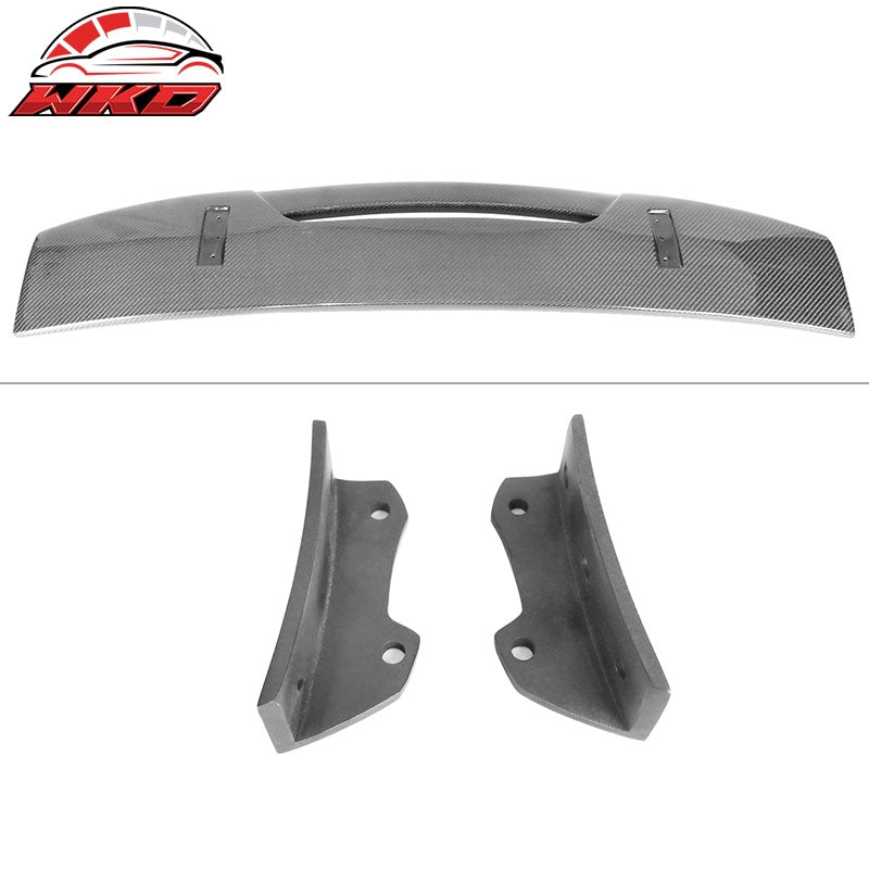 Fits 15-20 BMW F80 F82 F83 M3 M4 MAD Style Rear Trunk Spoiler Matte Carbon Fiber